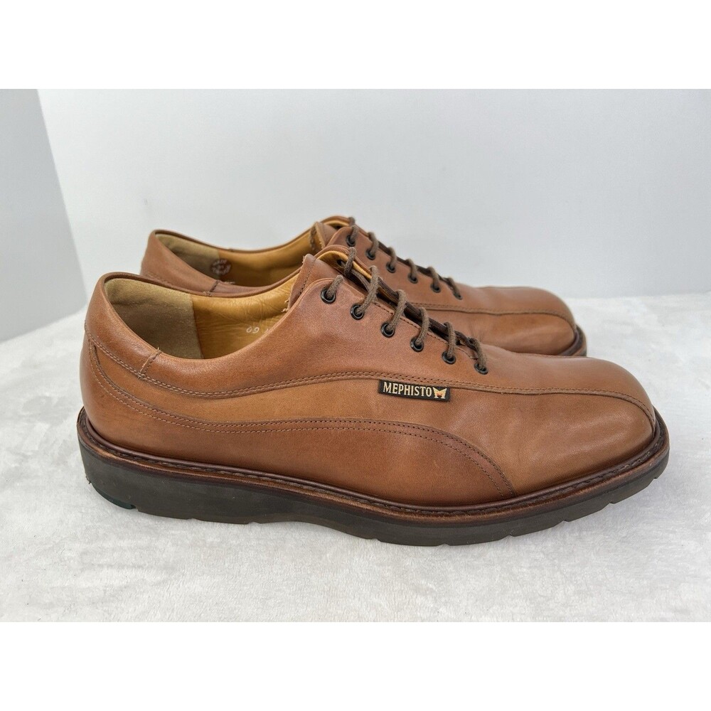 Mephisto Abel Air Relax Bike Toe Oxfords Goodyear Welt Cauoutchouc Sole Men's 11